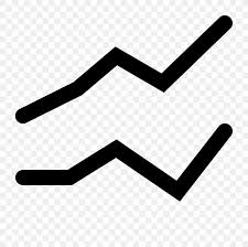 Line Chart Icon Design Png 1600x1600px Line Chart Black