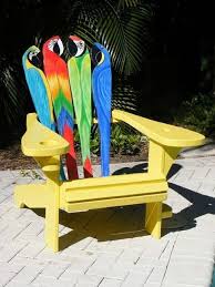 13 Of The Most Unique Adirondack Chairs You Can Find On The Internet Eccb Outdoor Blog Adirondack Chair Painted Furniture Hand Painted Furniture