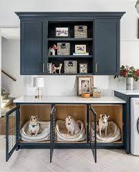 Maybe you would like to learn more about one of these? Laundry Room Built In Dog Crate Design Ideas