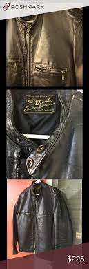 1970 S Brooks Leather Cafe Racer Motorcycle Jacket There Is No Jacket Cooler Than This One This Was Made In Detro Clothes Design Leather Jacket Fashion Design