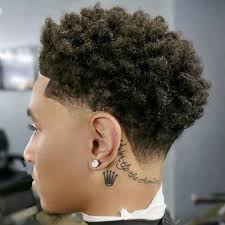25 Best Afro Hairstyles For Men 2020 Guide Curly Hair Fade Faded Hair Afro Hairstyles