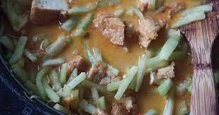 Tuang santan, masak hingga mendidih sambil diaduk agar santan tidak pecah. 3 732 Resep Labu Siam Santan Pedas Enak Dan Sederhana Ala Rumahan Cookpad