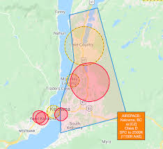 » time zone, » political map, » natural map, » kelowna on night map & » google map. Where Can I Fly My Drone In Kelowna Coastal Drone