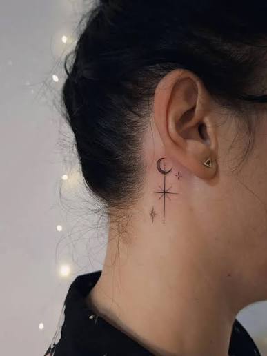 Behind The Ear Tattoo Placement: A Guide to Pain, Design & Aftercare