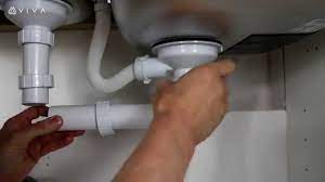 Water hammer arresters shall be installed with inlet isolation. How To Install Or Replace A Bowl Half Trap Kit For Your Twin Bowl Double Kitchen Sink Youtube