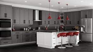 Gray kitchen cabinets work well in almost any style of kitchen, from contemporary to country. Grey Shaker Cabinets Shop Online At Wholesale Cabinets