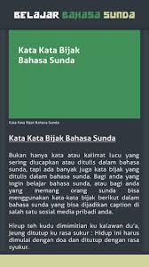 Kalimat dalam bahasa indonesia adalah suatu rangkaian kata yang dapat berdiri sendiri dan dapat menyatakan makna yang lengkap. Updated Belajar Bahasa Sunda App Download For Pc Android 2021
