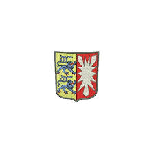 Im heraldisch rechten feld (also für den betrachter links) befinden sich auf goldenem grund zwei blaue, nach innen gewandte, rot bewehrte, übereinander schreitende löwen. Aufnaher Wappen Schleswig Holstein Midi Meine Aufnaher