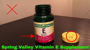 Implications for morbidity and mortality in children. How To Use Spring Valley Vitamin E Supplement Review Youtube