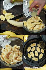 Banana bundt cake cooked to perfection in the air fryer. Air Fryer Banana Chips Video Sweet And Savory Meals
