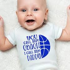 You Call Him Coach I Call Him Daddy Boys Baby Bodysuit, Youth Sizes  Available, Basketball Season, Coaches Kid, Basketball, Daddy Coach Hero
