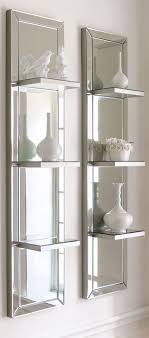 Pin By Sende Lawrence On Home Decor Mirrored Furniture Mirror With Shelf Wall Mirror With Shelf