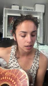 Happy Monday! I've been trying to get more comfortable not wearing makeup  in every video + picture so here's a clip of me, barefaced and bed-headed,  singing one of my favorite songs, Mockingbird :)