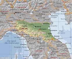 Cartina con funzionalità di zoom in e out. Emilia Romagna Lessons Blendspace