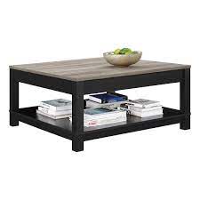 4.1 out of 5 stars. Coffee Table Black And Oak Carver 5047196pcom By Dorel