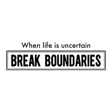 A place for summer fun, a place for reflection, a pretty piece of nature to gaze at, and so much more. Break Boundaries Wall Quotes Decal Wallquotes Com