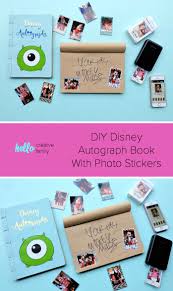 4.7 out of 5 stars 322. Diy Disney Autograph Book With Photo Stickers Hello Creative Family