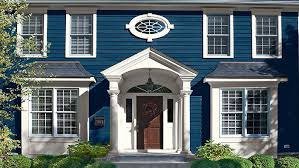Shutters in reds, blues, blacks, or whites. Pick The Perfect House Color