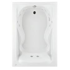 Home depot cozy small clawfoot tub you already use the best master bath room closet toilet move entrance to use the smallest standard bathtub shower across from the template. American Standard Cadet 60 In X 42 In Reversible Whirlpool Tub In White 2772 018w 020 The Home Depot