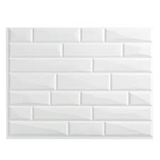 Maybe you would like to learn more about one of these? Fasade Vista 18 25 In W X 24 25 In H Vinyl Backsplash In Gloss White B69 00 The Home Depot In 2021 Vinyl Backsplash Backsplash Panels Backsplash