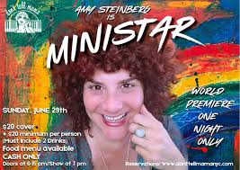Make your reservations! https://shows.donttellmamanyc.com/9115-amy-steinberg -is-ministar-6-29-25