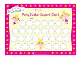 Fairy Sticker Reward Chart Ichild