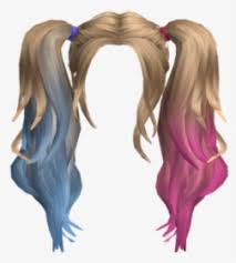 We've got a full list of all the hair you can get for free in roblox. Hdr Wig Pigtails Blue Pink Suicidesquad Harleyquinn Harley Quinn Hair Roblox Hd Png Download Transparent Png Image Pngitem