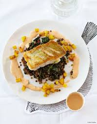 Kabeljau Auf Spinat Linsen Rezept Rezepte Mit Linsen Kabeljau Puy Linsen