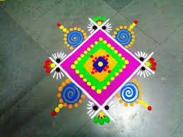 20 Easy And Creative Rangoli Designs For Kids Kids Art Craft Rangoli Designs Rangoli Designs Diwali Colorful Rangoli Designs