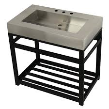 kingston brass 37 in. w bath vanity in