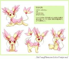 Ori Eevee Fairy Pokemon Evoli Pokemon Tableau Pokemon