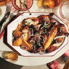 Sticky Chili Chicken With Hot Sour Pineapple Recipe On Food52 Recipe Roman Food Recipes Pineapple Recipes