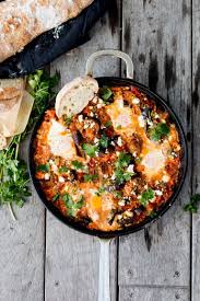 Roasted Eggplant Shakshuka The Brick Kitchen Shakshuka Recipes Eggplant Recipes