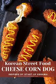 korean cheese corn dog two plaid aprons recipe in 2021 cheese corn dog recipe korean corn dog recipe korean hot dog recipe