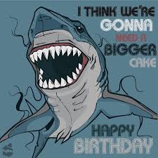 Jaws Birthday Meme By Penny Mcomber Design Birthday Meme Shark Birthday Birthday Greetings
