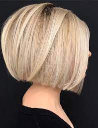 These haircuts are typically short to medium in length, and the hair is cut at around bob cuts are genuinely versatile hairstyles, and almost anyone can wear a well cut bob, regardless of their age, face shape and hair texture. 46 Best Short Bob Haircuts And Hairstyles For Women In 2020 Lily Fashion Style Blonde Hair Color Short Hair Styles Hair Styles