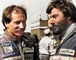 Historical newspaper photo with visible flaws