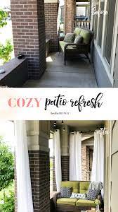 Front Porch Refresh Ideas To Make Your Front Porch Feel Cozy Never Skip Brunch Small Front Porch Decorating Patio House Ideas Front Porch Decorating