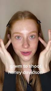 grwm to shoot for harley davidson 🏍