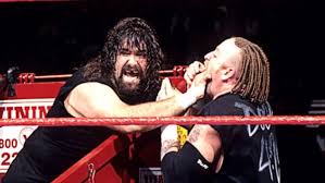 Cactus jack (mick foley) takes on terry gordy in the first round of the king of the death match tournament! 10 Wrestling Matches That Ended In Unbelievable Locations Page 7
