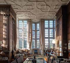 The Hall Bradford On Avon Wiltshire The Victorian Glazing In The First Floor Bay Windows The Exterior Was Pictured Earlier In The Week