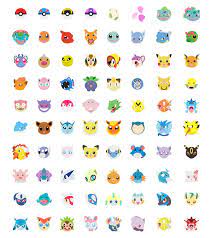 Pokemoji Keyboard On Behance Pokemon Badges Cute Pokemon Wallpaper Pixel Art Pokemon