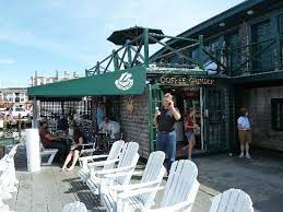 On the very end of bannister's wharf, overlooking historic newport harbor, you'll find the coffee grinder, a charming espresso bar and coffee shop. Coffee Shop The Terrasse Picture Of Coffee Grinder Newport Tripadvisor