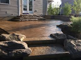 Stained concrete front porch ideas. 24 Amazing Stamped Concrete Patio Design Ideas Remodeling Expense
