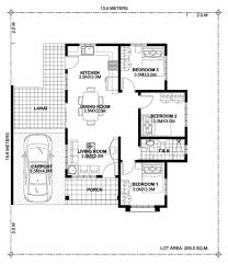4 Small Home Design Plan With Front Side 6meters House Layout Plans Home Design Plan House Floor Design