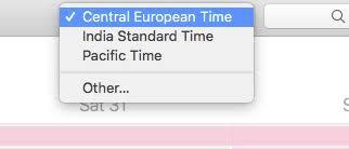 Deleting Unwanted Time Zones From Apple Calendar