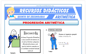 Según el texto, ¿cuál es el elemento nutritivo más destacado del sacha inchi? Progresion Aritmetica Para Quinto De Secundaria Recursos Didacticos