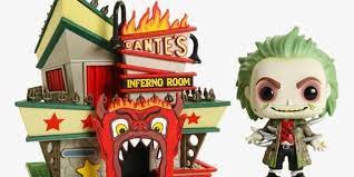 Met de hot topic sticker! Beetlejuice De Funko Con Dante S Inferno Room Pop Town Set Esta En Vivo La Neta Neta
