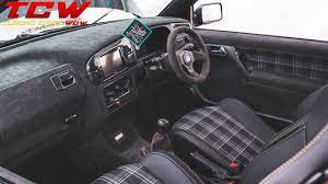 4 out of 5 stars. Bagged Mk3 Golf R32 Custom Interior Project Car By Keil Youtube