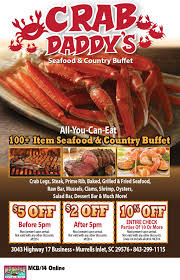 Crab Daddy S Seafood And Country Buffet Myrtle Beach Resorts Myrtle Beach Resorts Myrtle Beach Seafood